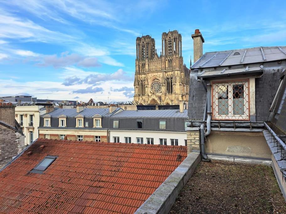 Faro, Vue Sur La Cathedrale Apartman Reims Kültér fotó